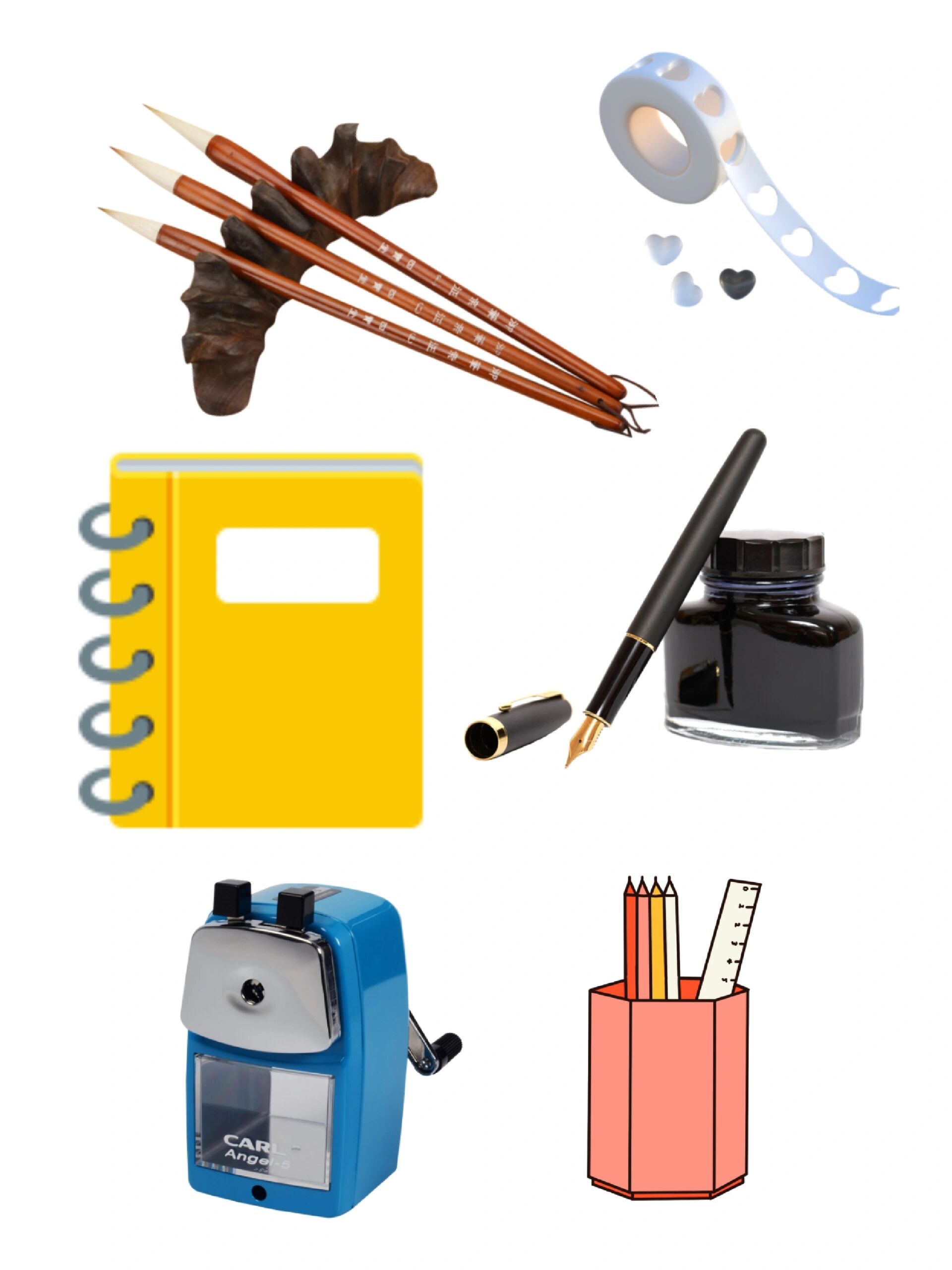 文具高清图片可打印 珍藏与实用兼备的视觉盛宴