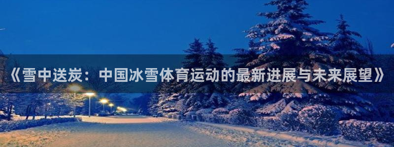 探球体育即时比分：《雪中送炭：中国冰雪体育运动的最新进展与未来展望》